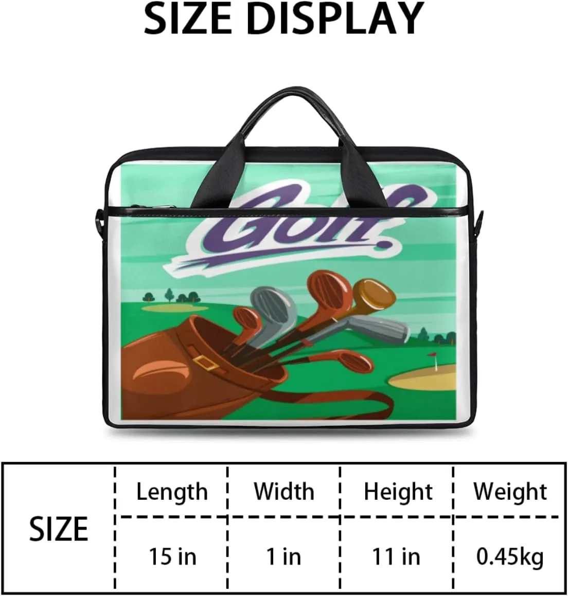 Laptop Bag Case Shoulder Messenger Carrying Bag 13 14 15 Inch Waterproof Computer Sleeve Cover