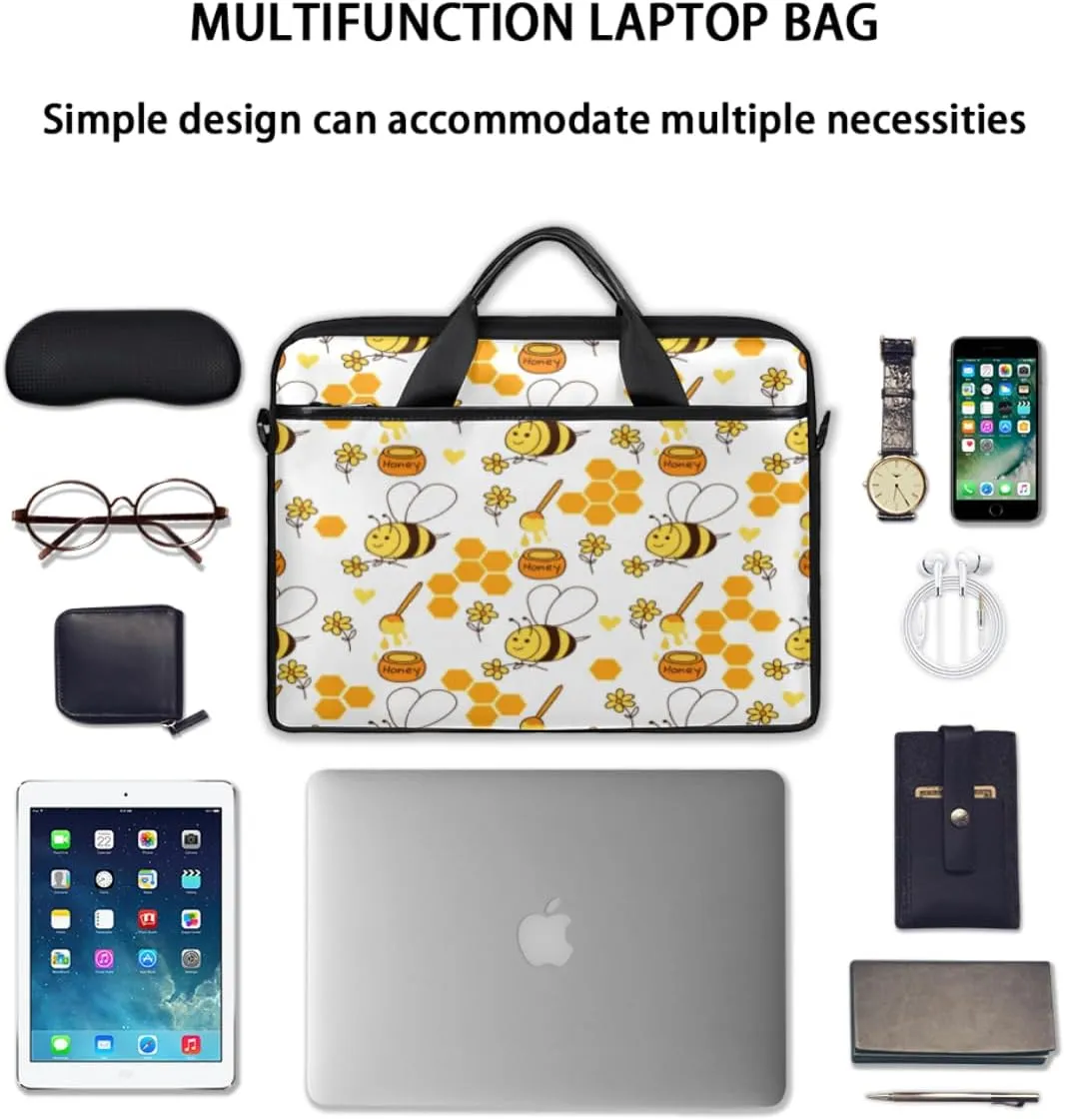 Laptop Bag Case Shoulder Messenger Carrying Bag 13 14 15 Inch Waterproof Computer Sleeve Cover