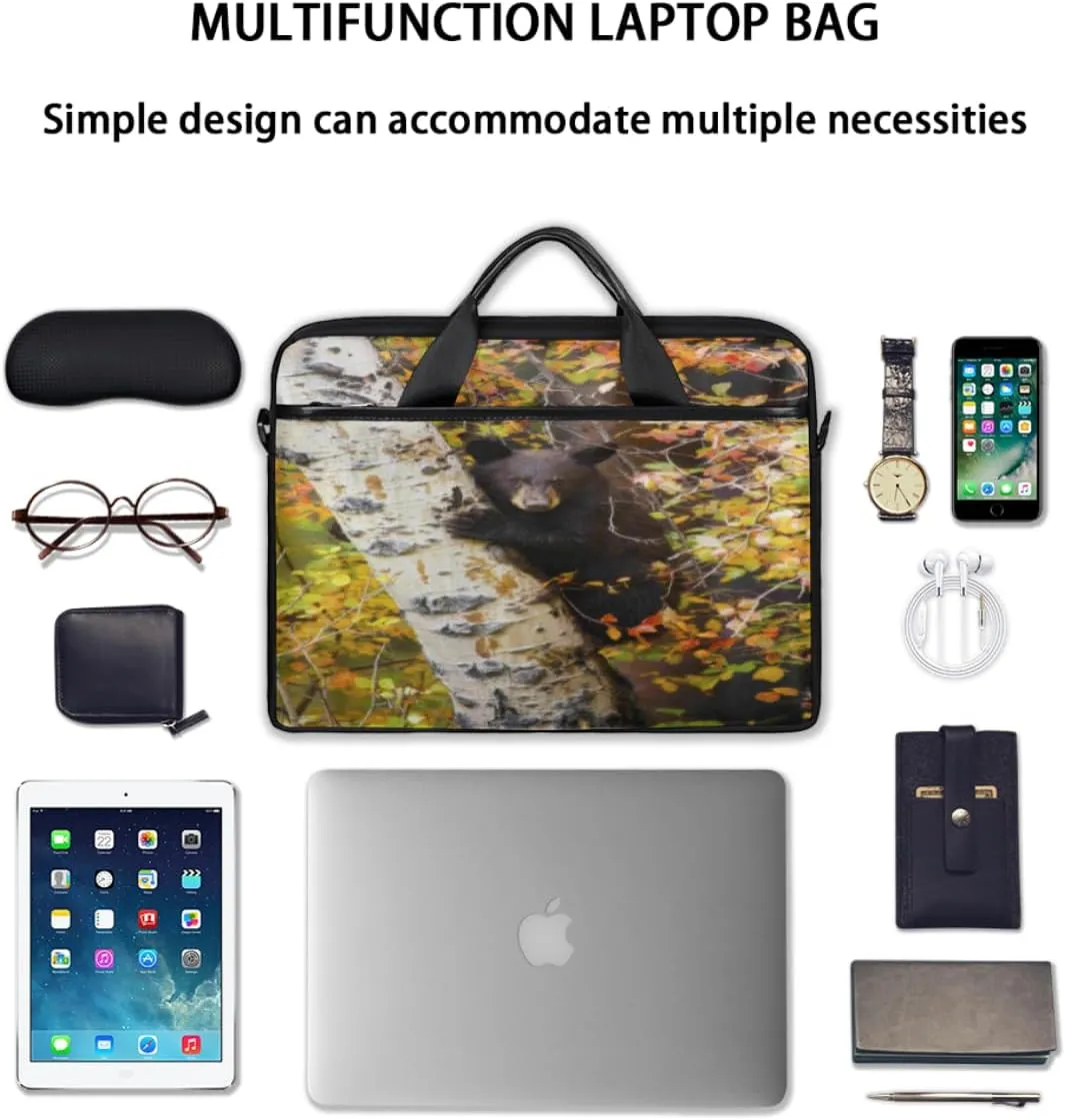 Laptop Bag Case Shoulder Messenger Carrying Bag 13 14 15 Inch Waterproof Computer Sleeve Cover