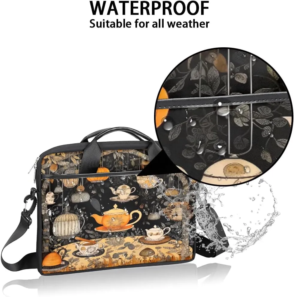 Laptop Shoulder Bag Computer Bag 13-15 Inches Laptop Carrying Case with Shoulder Strap for Women Men