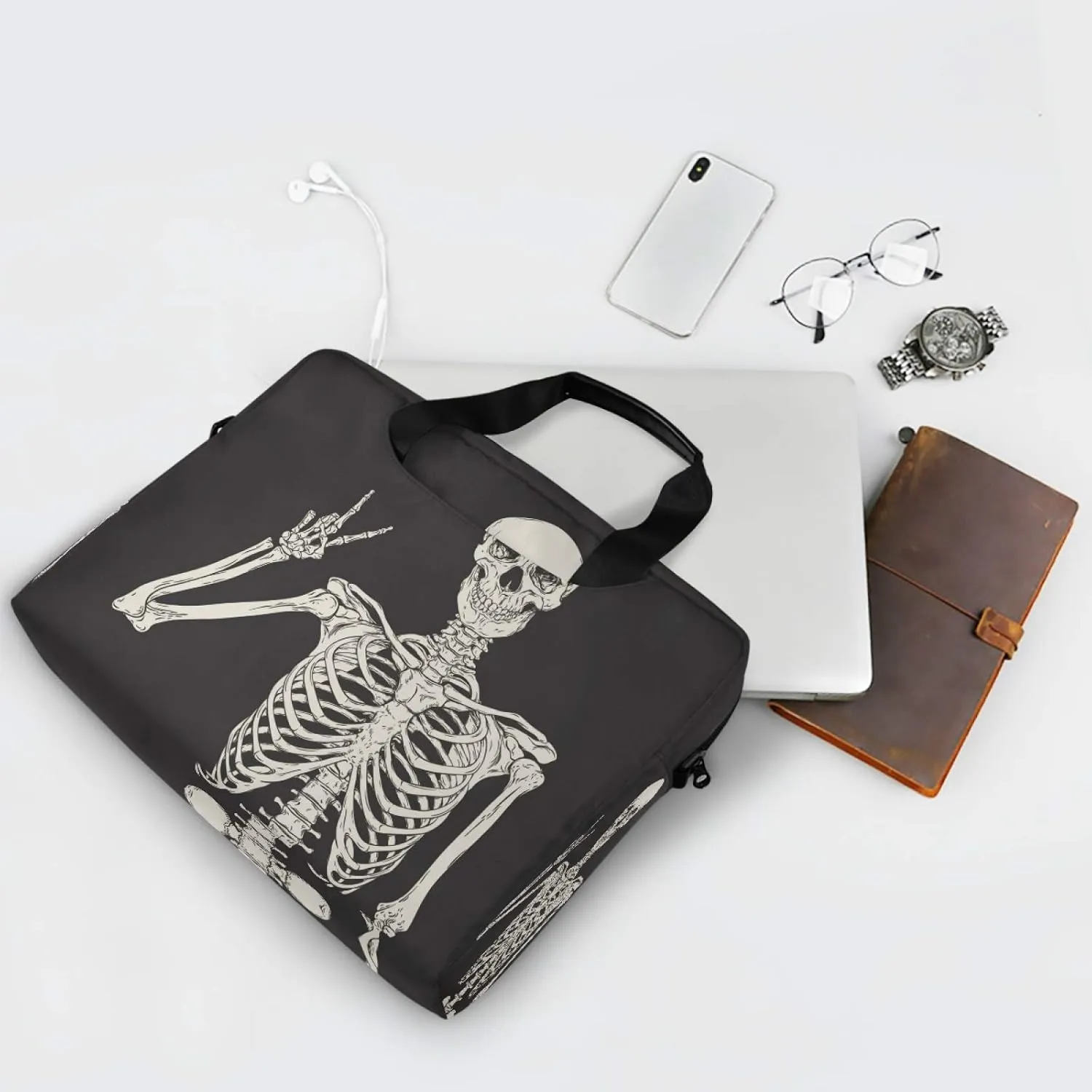 Laptop Shoulder Bag Portable Laptop Sleeve Case for 14/15.6/16in Notebook Computer Messenger Bag Women Men Briefcase