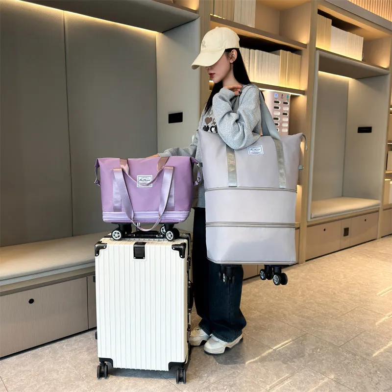 Large Capacity Dry Wet Separation Extended Oversized Travel Bags