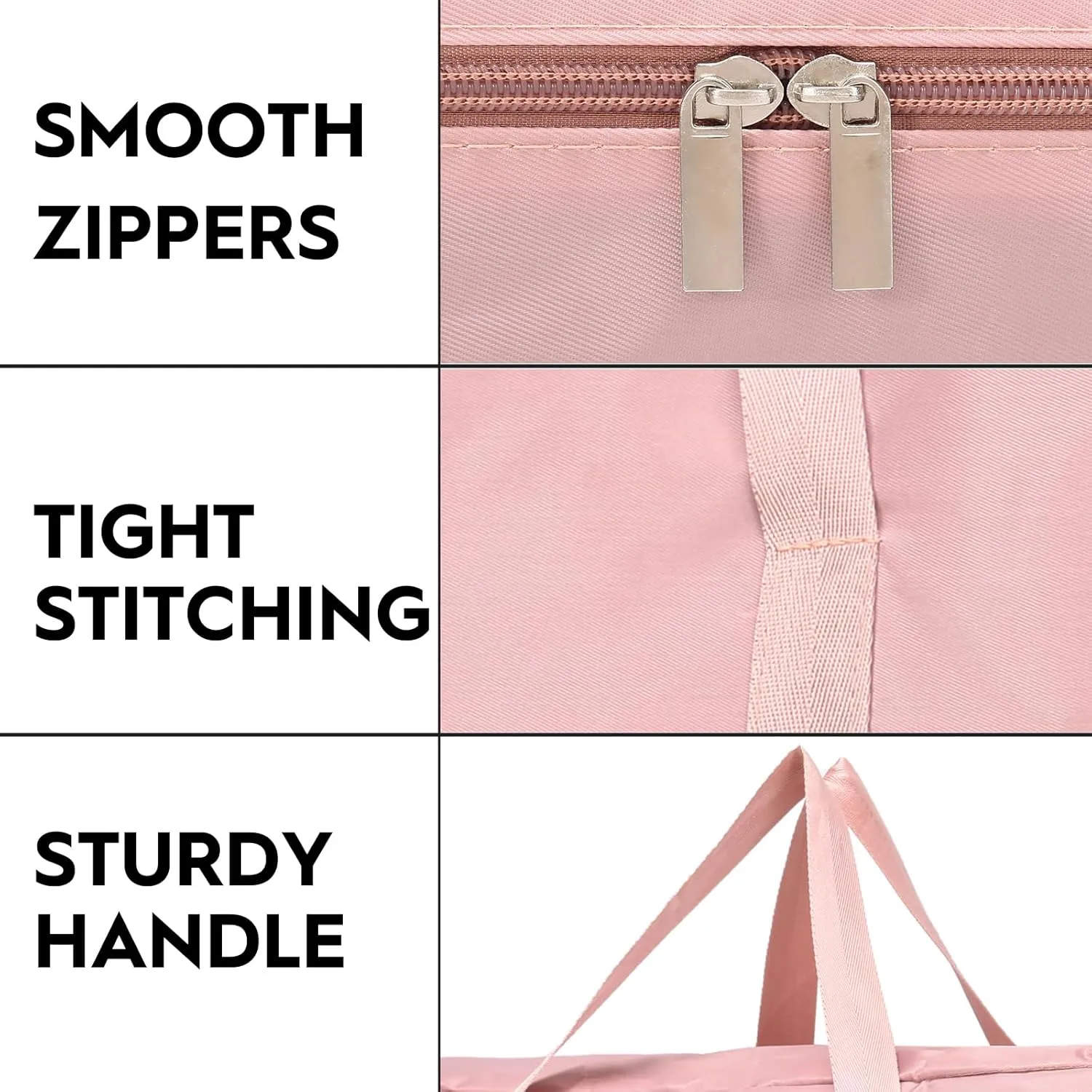 Large Duffel Bags for Travel, 70L Foldable Travel Tote Bags, Weekender Overnight Bags for Men & Women with Trolley Sleeve