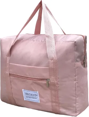 Large Duffel Bags for Travel, 70L Foldable Travel Tote Bags, Weekender Overnight Bags for Men & Women with Trolley Sleeve