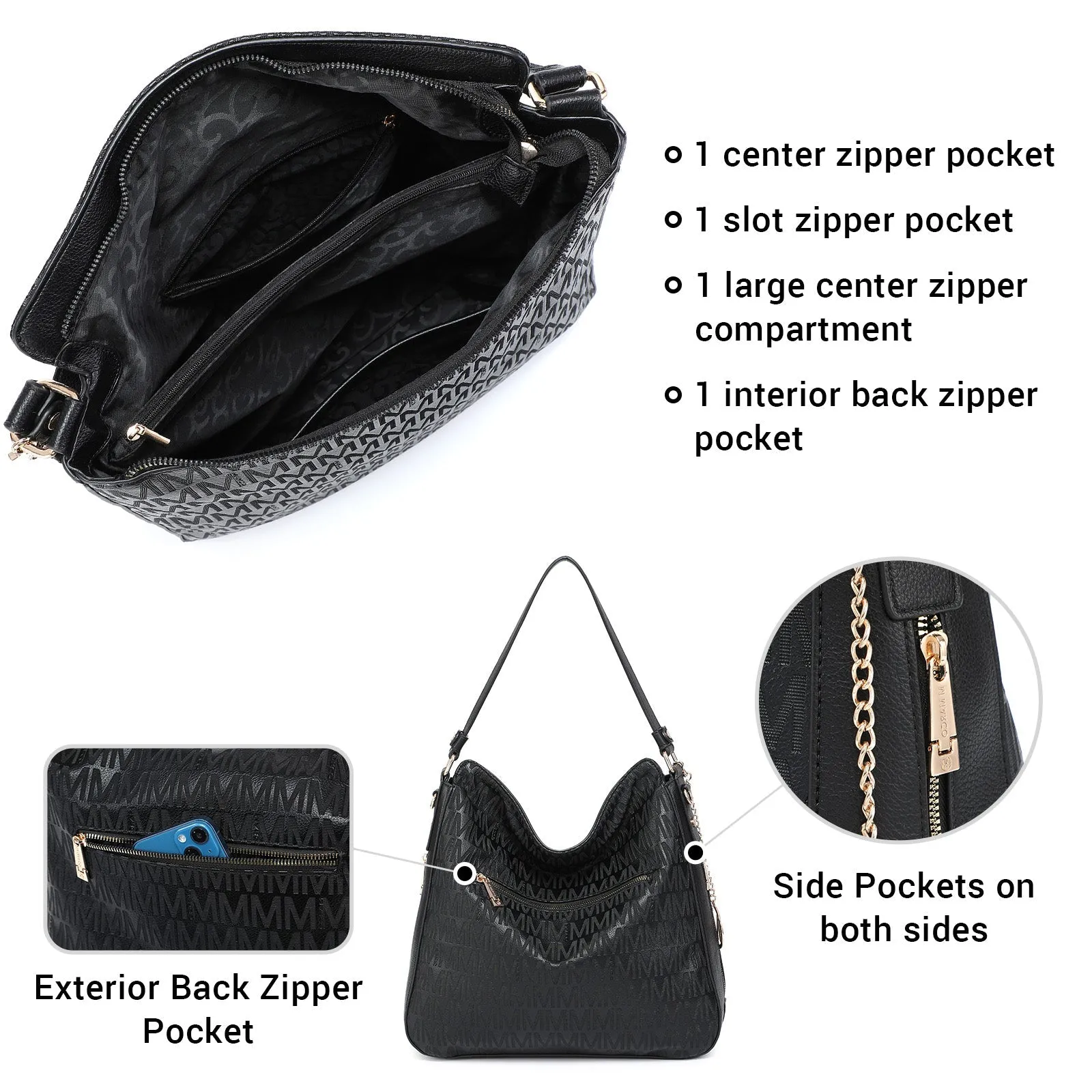 Large Hobo Purses and Handbags for Women Shoulder Crossbody Bag