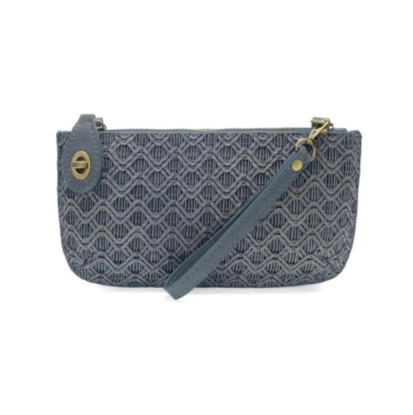 Lattice Clutch - Denim