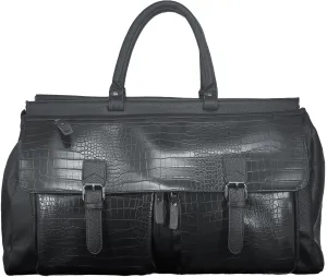 Leather Duffle Bag for Men Women - Full Grain Leather Travel Bag Carry On Weekender Overnight Duffel Bag