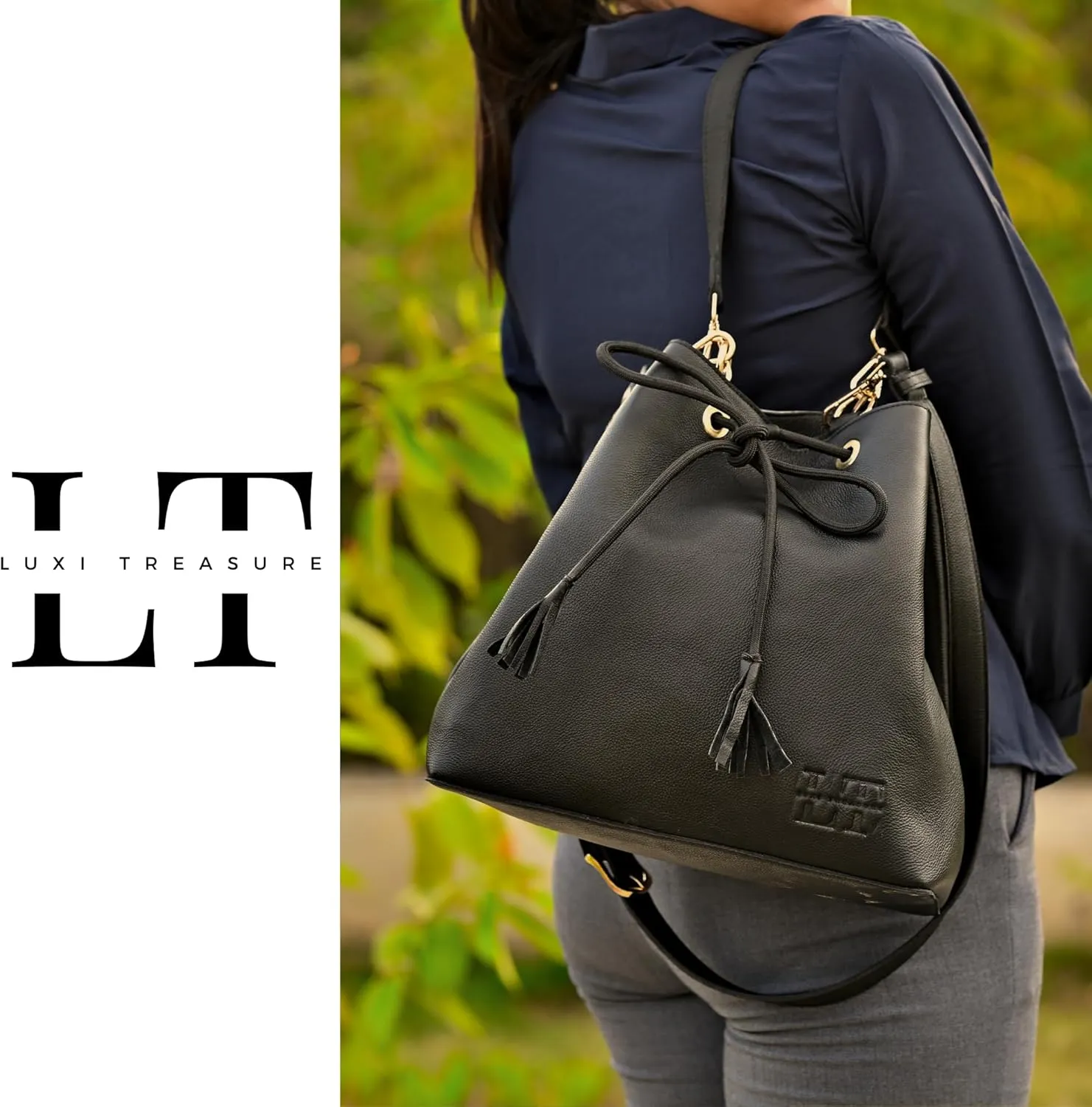 Leather Tote bag | 16 INCH | Ladies Messenger bag | Ladies Handbag | Shoulder Bag Purse | Women Laptop bag