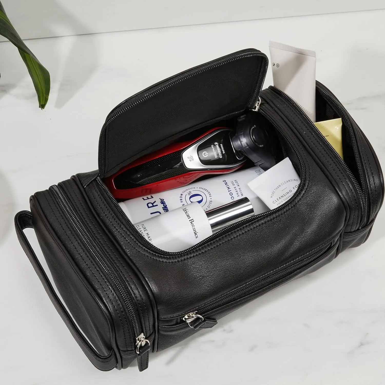 Leatherology Multi Pocket Toiletry Bag