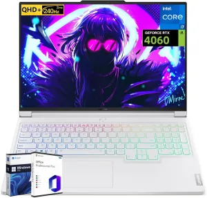 Lenovo Legion 7i Gaming Laptop, NVIDIA RTX 4060, Intel i7-14700HX(Up to 5.5 GHz, Beat i9-13900HX), 16" LCD IPS WQXGA 240Hz, 32 GB DDR5, 2 TB SSD, Wi-Fi 6E, Windows 11 Pro, Microsoft Office Pro