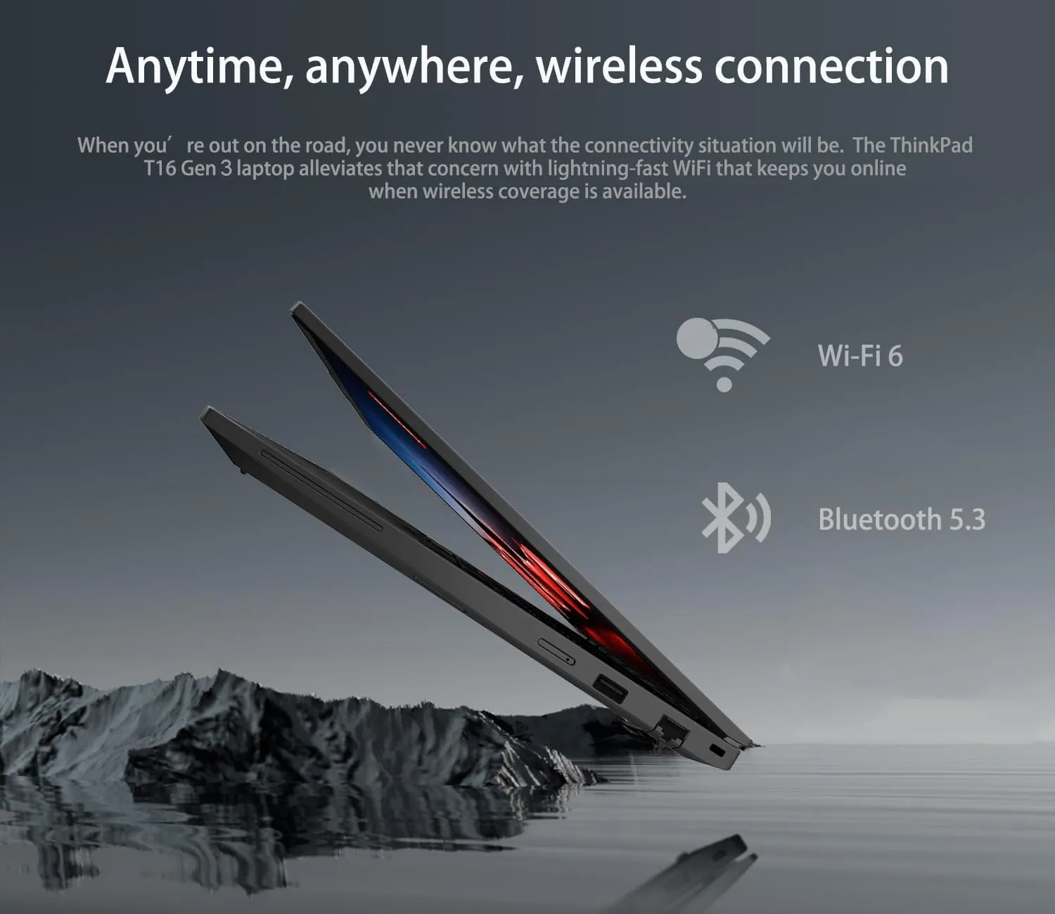 Lenovo ThinkPad T16 Gen 3 Business Laptop (16" FHD , Intel 12-Core Ultra 5 125U (>i7-1355U), 32GB DDR5, 1TB SSD), 2 x Thunderbolt 4, Fingerprint, Backlit, 5MP Webcam, Ethernet, Win 11 Pro, 2025 AI PC