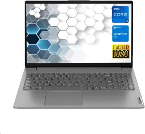 Lenovo V15 Gen 3 Business Laptop, 15.6" FHD Display, Intel Core i7-1255U, 40GB RAM, 1TB SSD, Wi-Fi 6, Bluetooth, HDMI, RJ-45, Webcam, Windows 11 Pro, Black
