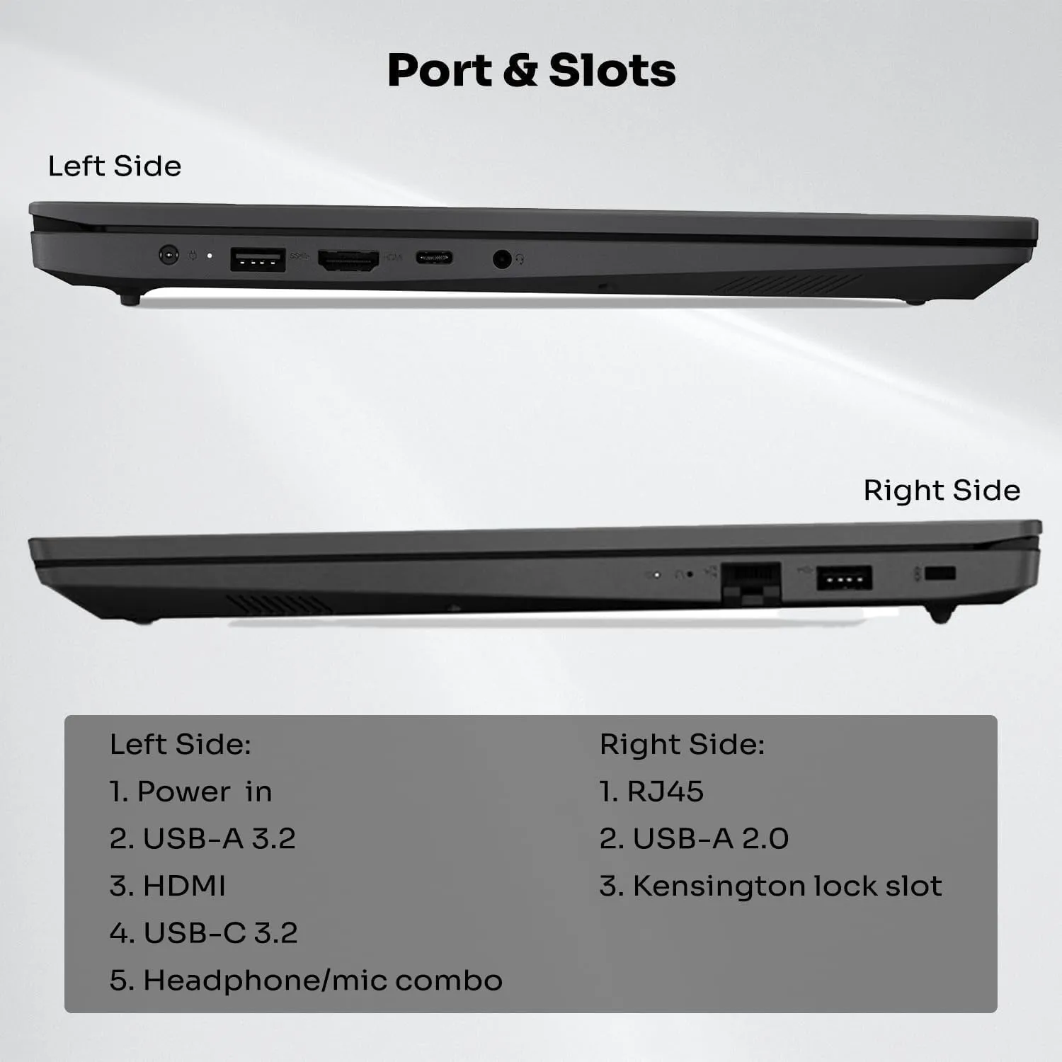 Lenovo V15 Gen 4 Business Laptop, 15.6" FHD Screen, AMD Ryzen 5 5500U, 16GB RAM, 1TB SSD, Webcam, RJ-45, Wi-Fi, Windows 11 Pro, Black, Additional 1 Yr ADP