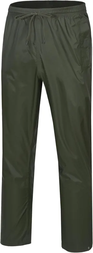 Little Donkey Andy Men's Lightweight Packable Waterproof Rain Pants with Pockets for Hiking Travel Fishing