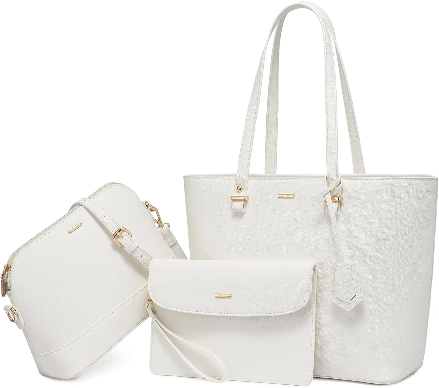 LOVEVOOK Handbags for Women Shoulder Bags Tote Satchel Hobo 3pcs Purse Set