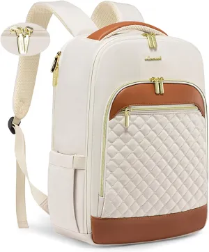 LOVEVOOK Laptop Backpack Purse for Women Fashion Travel Backpack 17 Inch Large Laptop Bag Casual Computer Daypack for Teacher Nurse