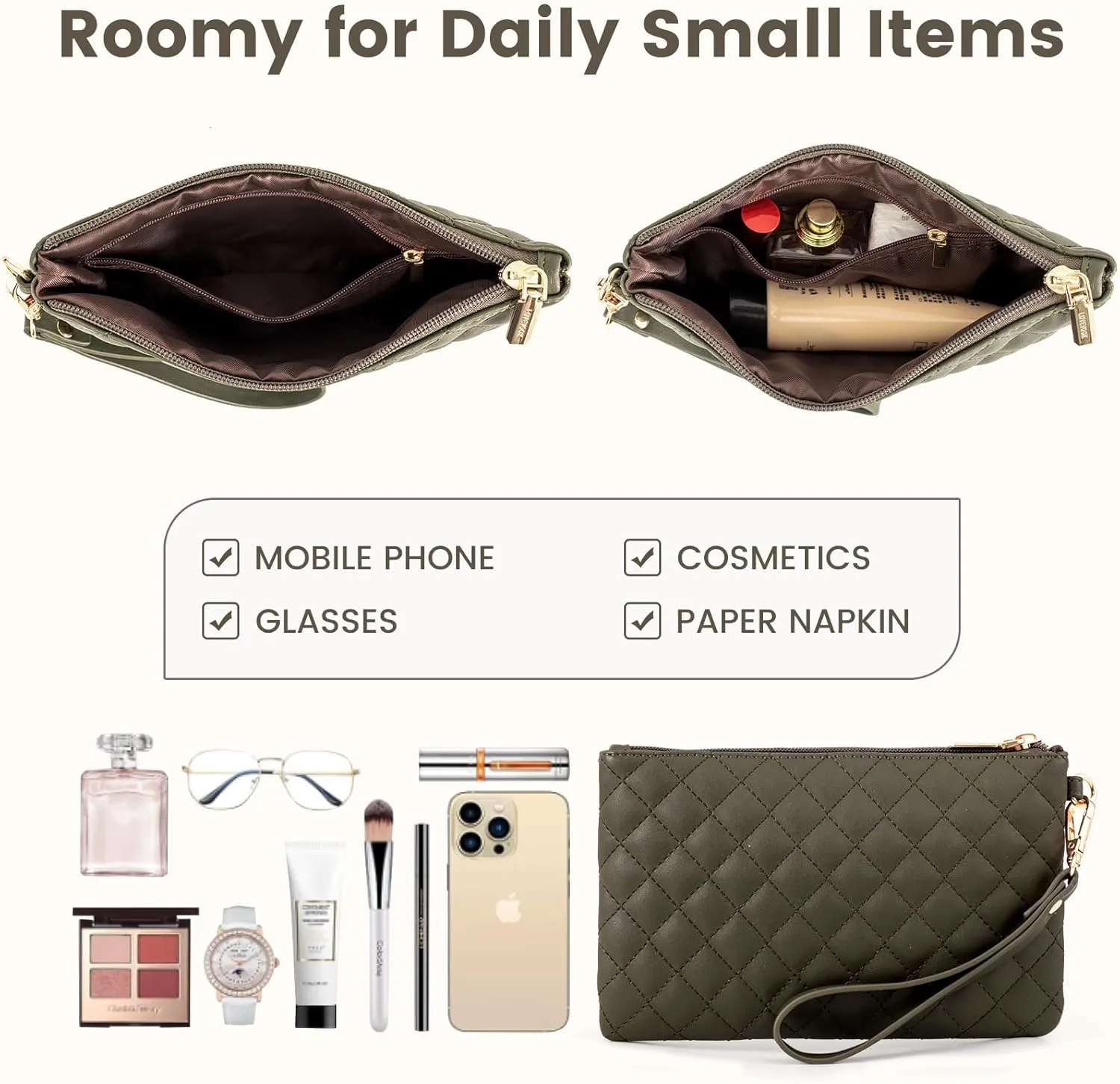 LOVEVOOK Laptop Bag for Women 15.6 inch Canvas Laptop Tote Bag, Large Capacity Work Bag with Clutch Purse, Computer Bag Office Business Briefcase, Casual Handbag for Travel College Teacher School
