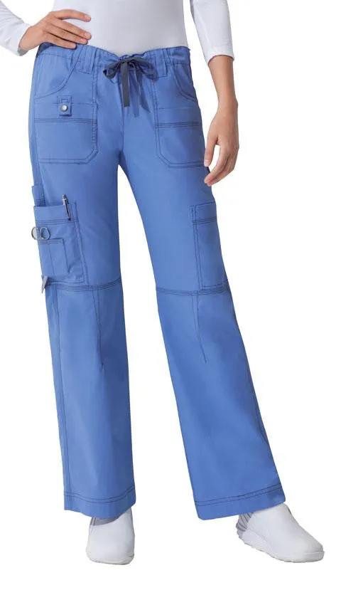 Low Rise Drawstring Cargo Pant