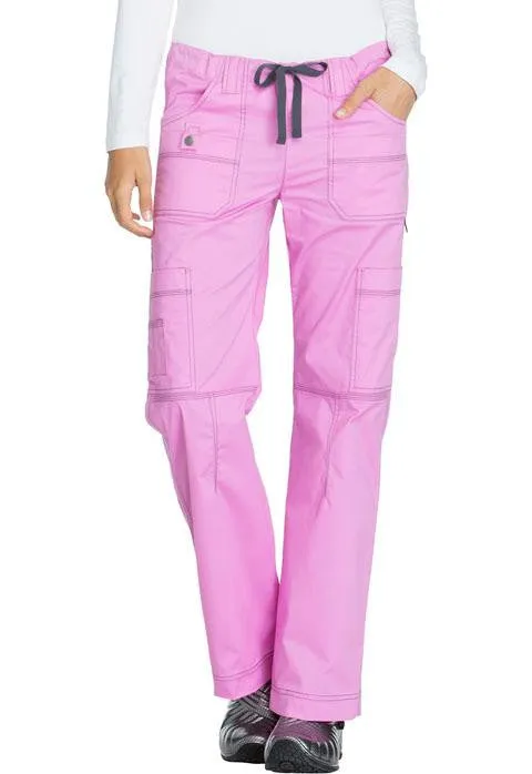 Low Rise Drawstring Cargo Pant