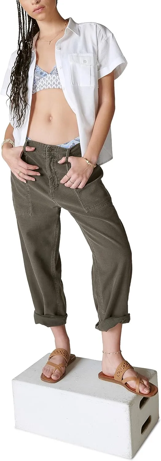 Lucky Brand Women's Easy Pocket Utility Pant