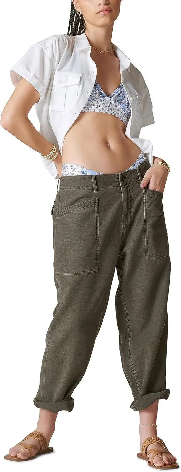 Lucky Brand Women's Easy Pocket Utility Pant