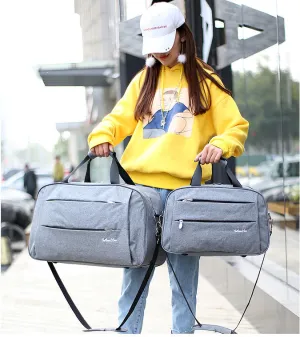 Luggage travel bags Waterproof canvas men