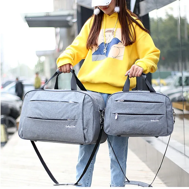 Luggage travel bags Waterproof canvas men