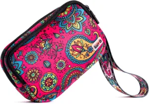 Luvo - Neoprene Mobile Wristlet Clutch Bags - Smartphone Holder Pouch
