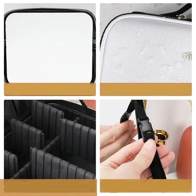 Maleta de Maquiagem com LED  e Espelho Inteligente