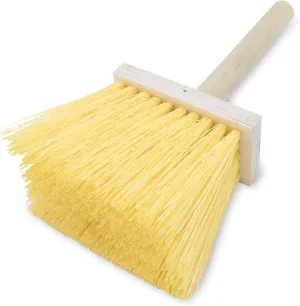 MARSHALLTOWN Plastic Bristle Stucco Dash Brush, 5-1/2 Inch Bristles, 8 Inch Hardwood Handle, Easily Create Texture on Stucco, Made in the USA, 6556