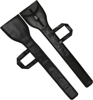 Masonic Knights Templar Sword Carrying Case Black Leather 99 cm | Soft Padded Storage Bag