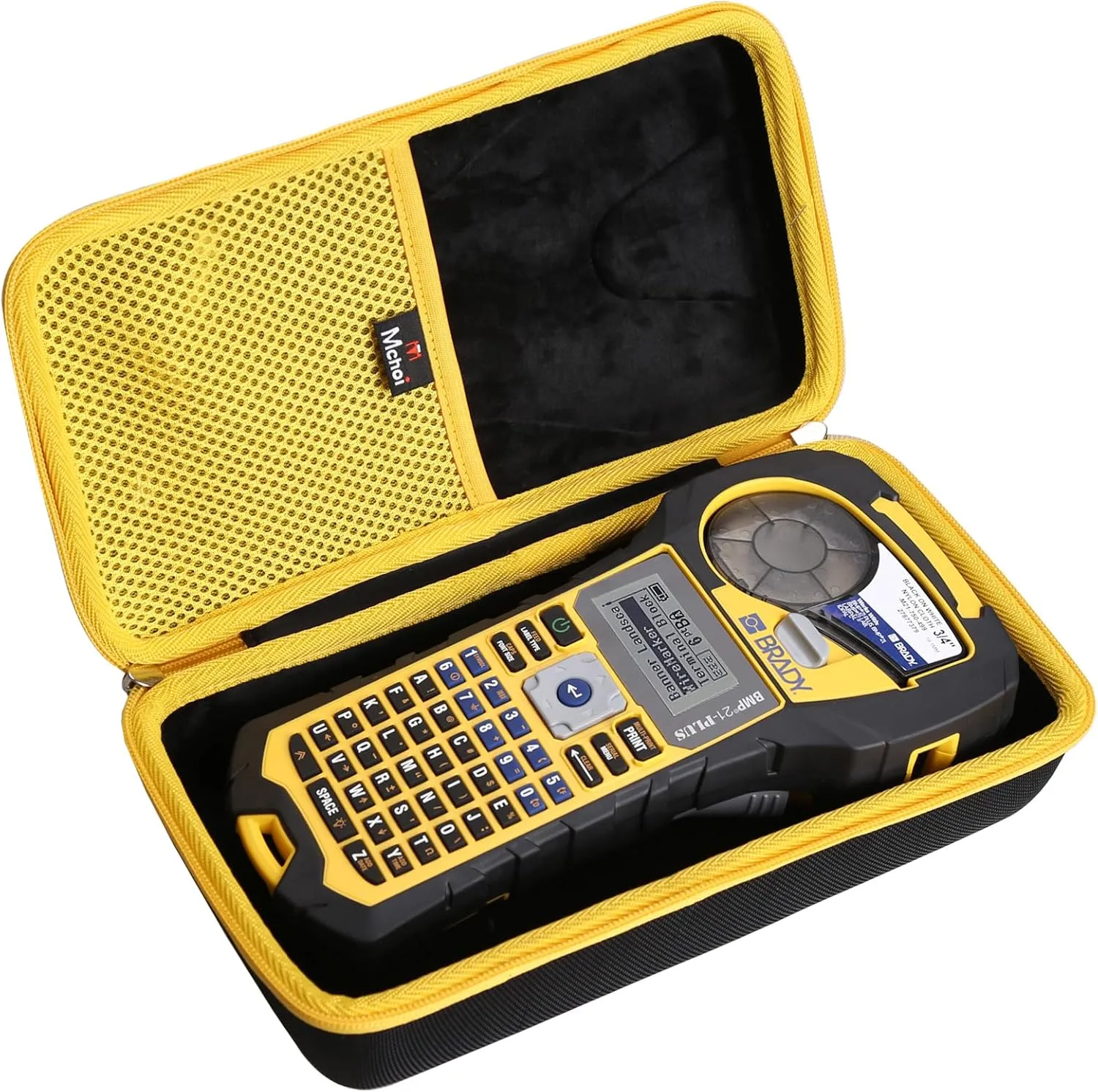 Mchoi Hard Storage Travel Case Suitable for M210 BMP21-PLUS BMP21-LAB Handheld Label Printer and Accessories, Case Only