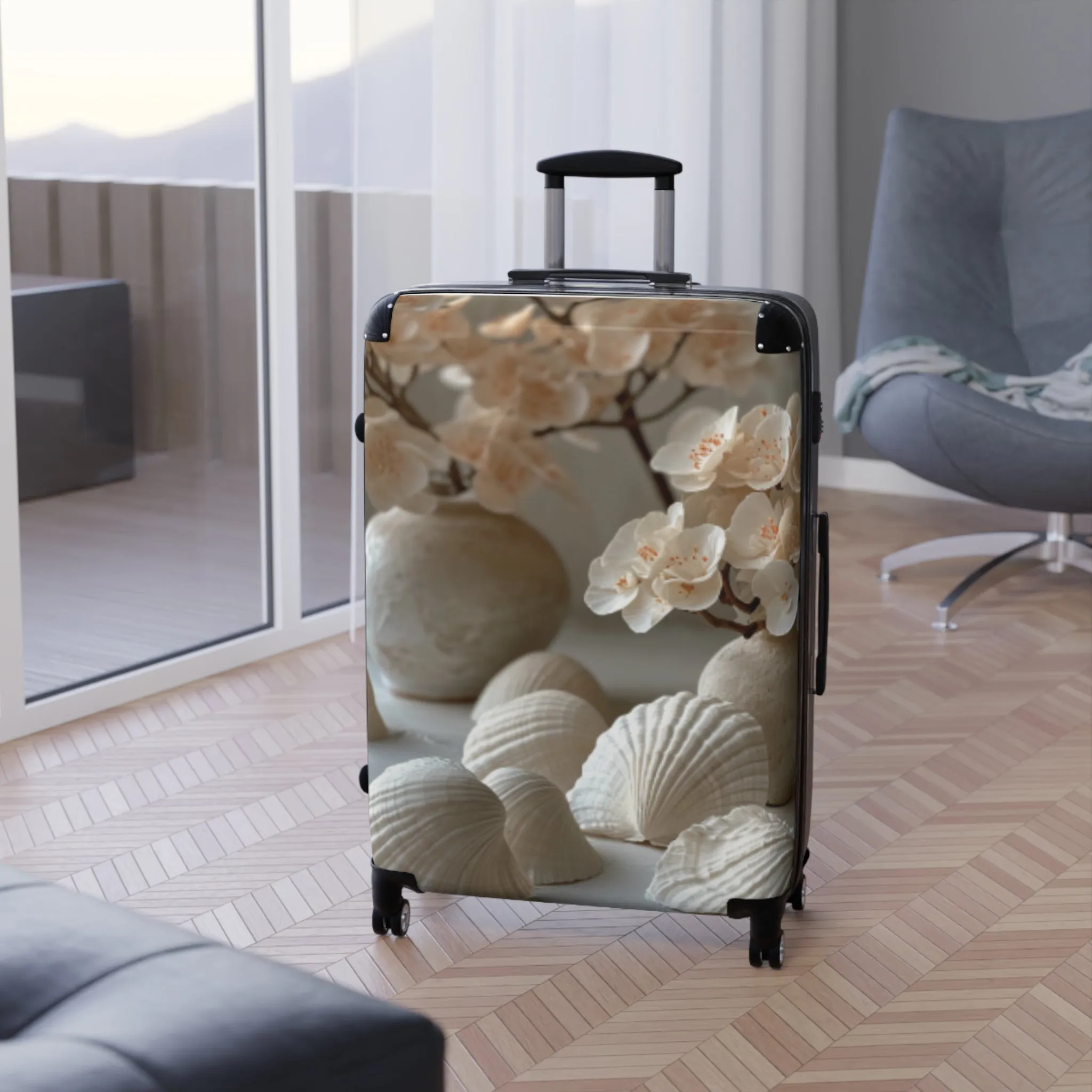 Melanated Jetsetter: Stylish Travel Luggage Pieces
