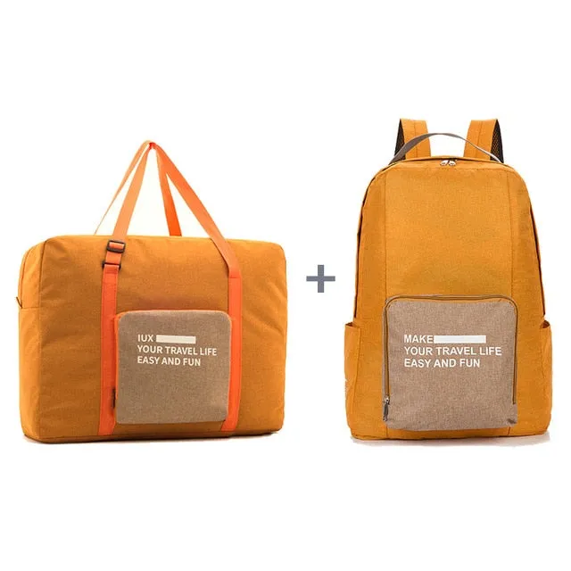 Men Travel Bags WaterProof Nylon Folding Bag
