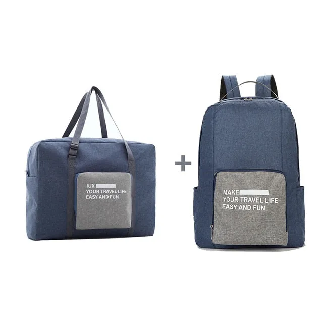 Men Travel Bags WaterProof Nylon Folding Bag