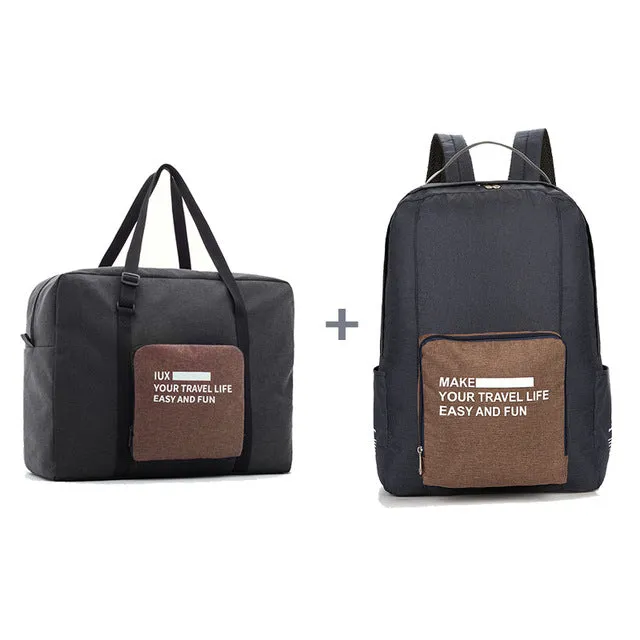 Men Travel Bags WaterProof Nylon Folding Bag