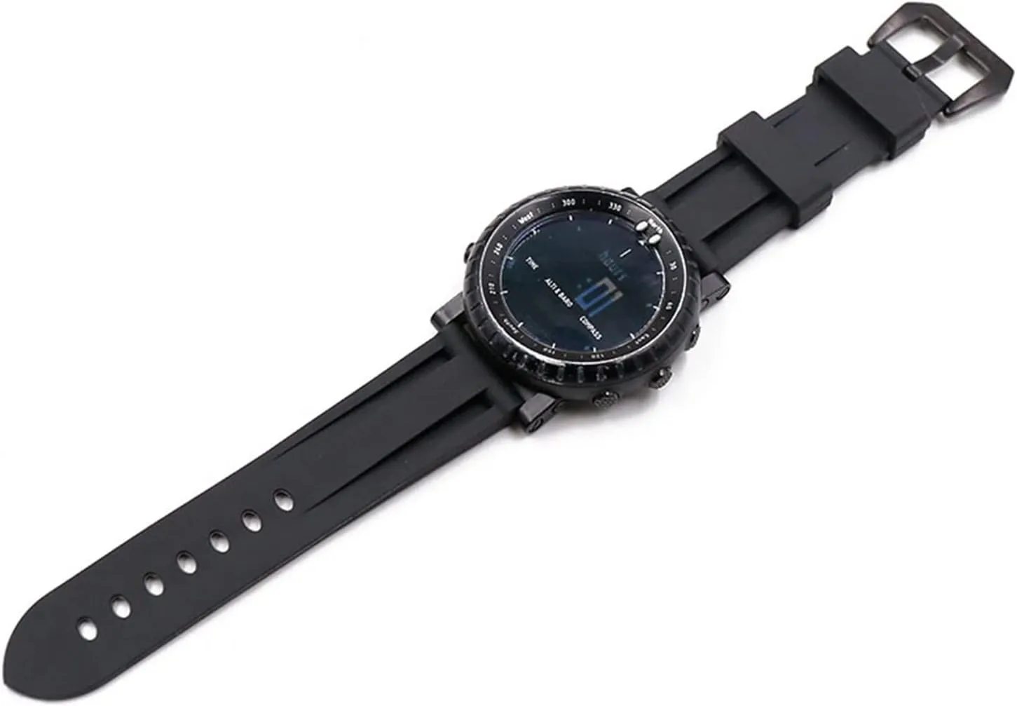 Men's 22mm 24mm 26mm Rubber Watch Band Waterproof Watch Silicone Watch Strap Compatible with Panerai Sports Waterproof Watch Band Watch Straps