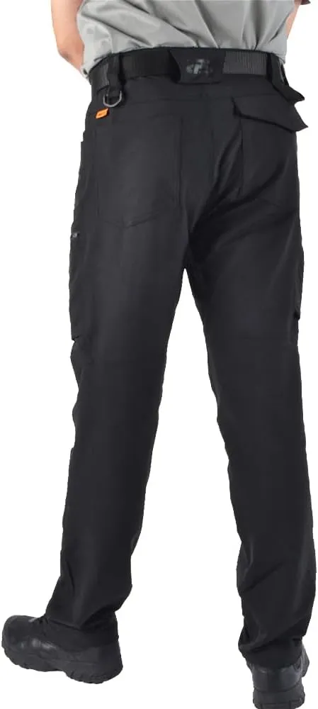 Men's 4 Way Stretch Outdoor Cargo Pants All Season with Multi Pocket Utility Work Pant