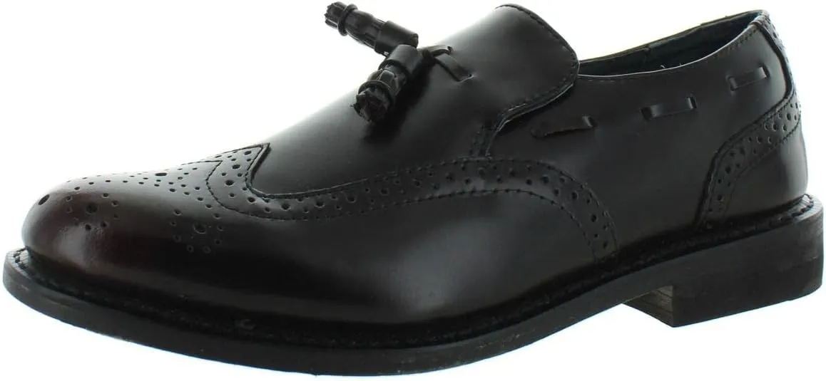 Mens Wingtip Slipon