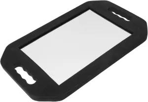 MERRYHAPY Ergonomic Handle Makeup Mirror Unbreakable Foam Frame Hair Styling Perfect for Salon Present for Women