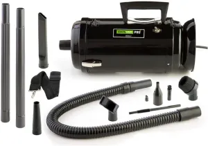 METROVAC DataVac Pro Series 3 MDV-3TA, 900W Handheld Vacuum/Blower with Single Speed Control, Filter, Disposable Bag & Permanent Cloth Bag