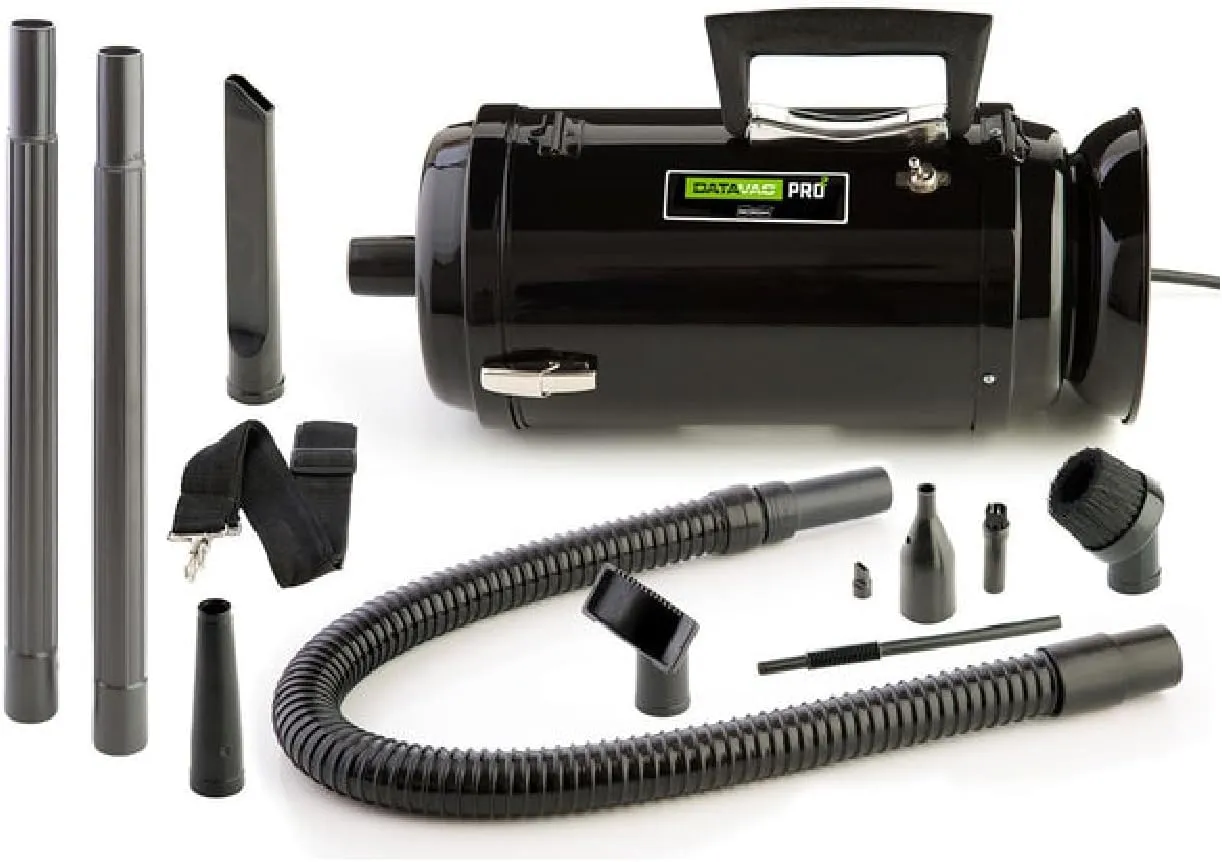 METROVAC DataVac Pro Series 3 MDV-3TA, 900W Handheld Vacuum/Blower with Single Speed Control, Filter, Disposable Bag & Permanent Cloth Bag