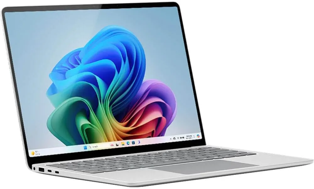 Microsoft Surface Laptop (2024), Windows 11 Copilot  PC, 13.8" Touchscreen Display, Snapdragon X Plus (10 core), 16GB RAM, 256GB SSD Storage, Platinum