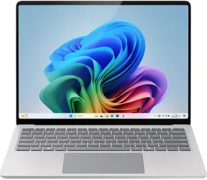 Microsoft Surface Laptop (2024), Windows 11 Copilot  PC, 13.8" Touchscreen Display, Snapdragon X Plus (10 core), 16GB RAM, 256GB SSD Storage, Platinum