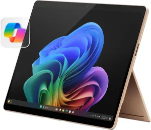 Microsoft Surface Pro 2-in-1 Laptop/Tablet (2024), Windows 11 Copilot  PC, 13" Touchscreen Display, Snapdragon X Plus (10 Core), 16GB RAM, 512GB Storage, Dune