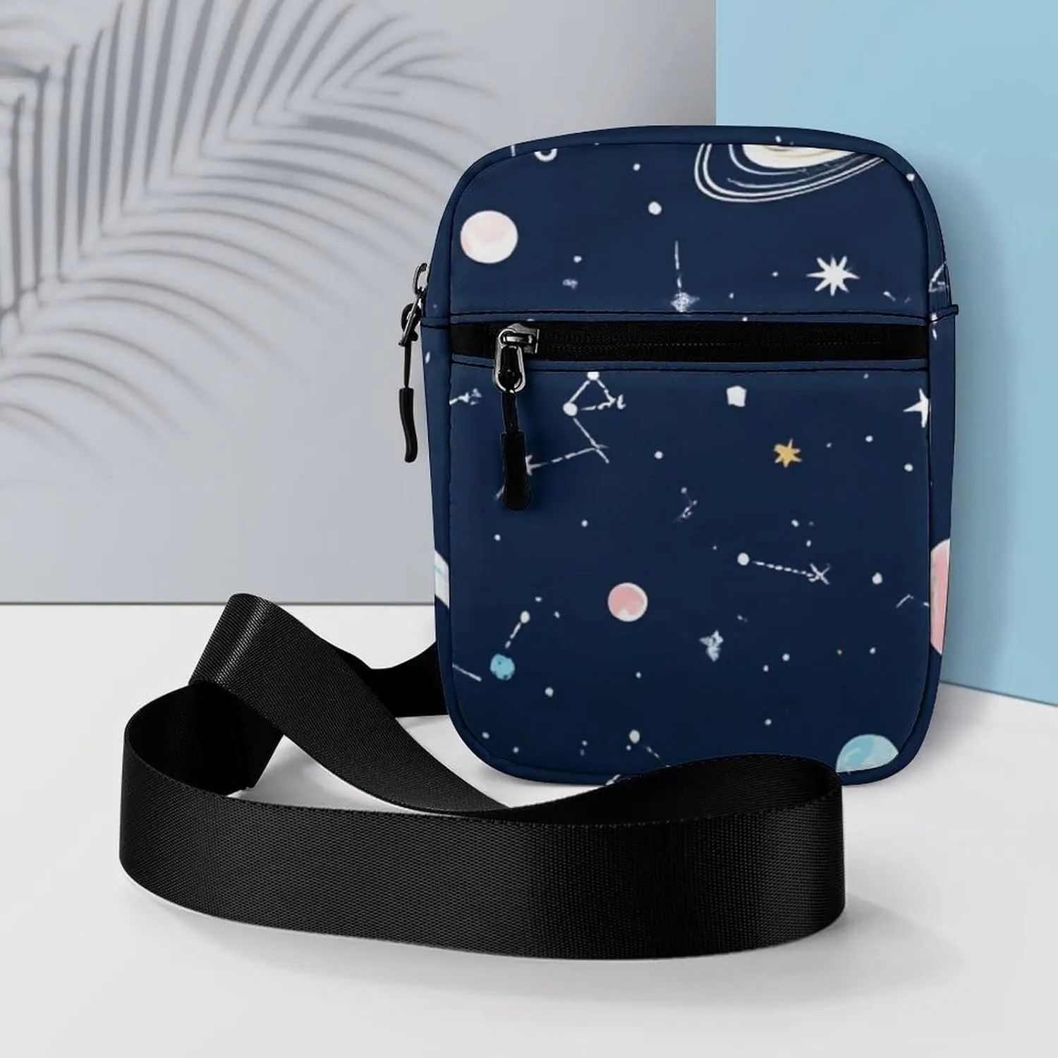 Mini Crossbody Bag for Women, Waterproof Zipper Shoulder Bag Casual Cell Phone Purse Travel Pouch