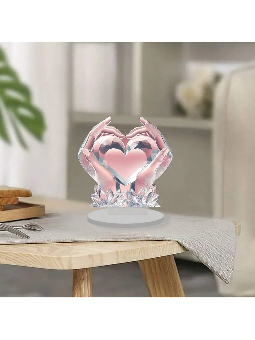 mini desktop decor|Romantic Valentine's Day Desktop Decoration Stand