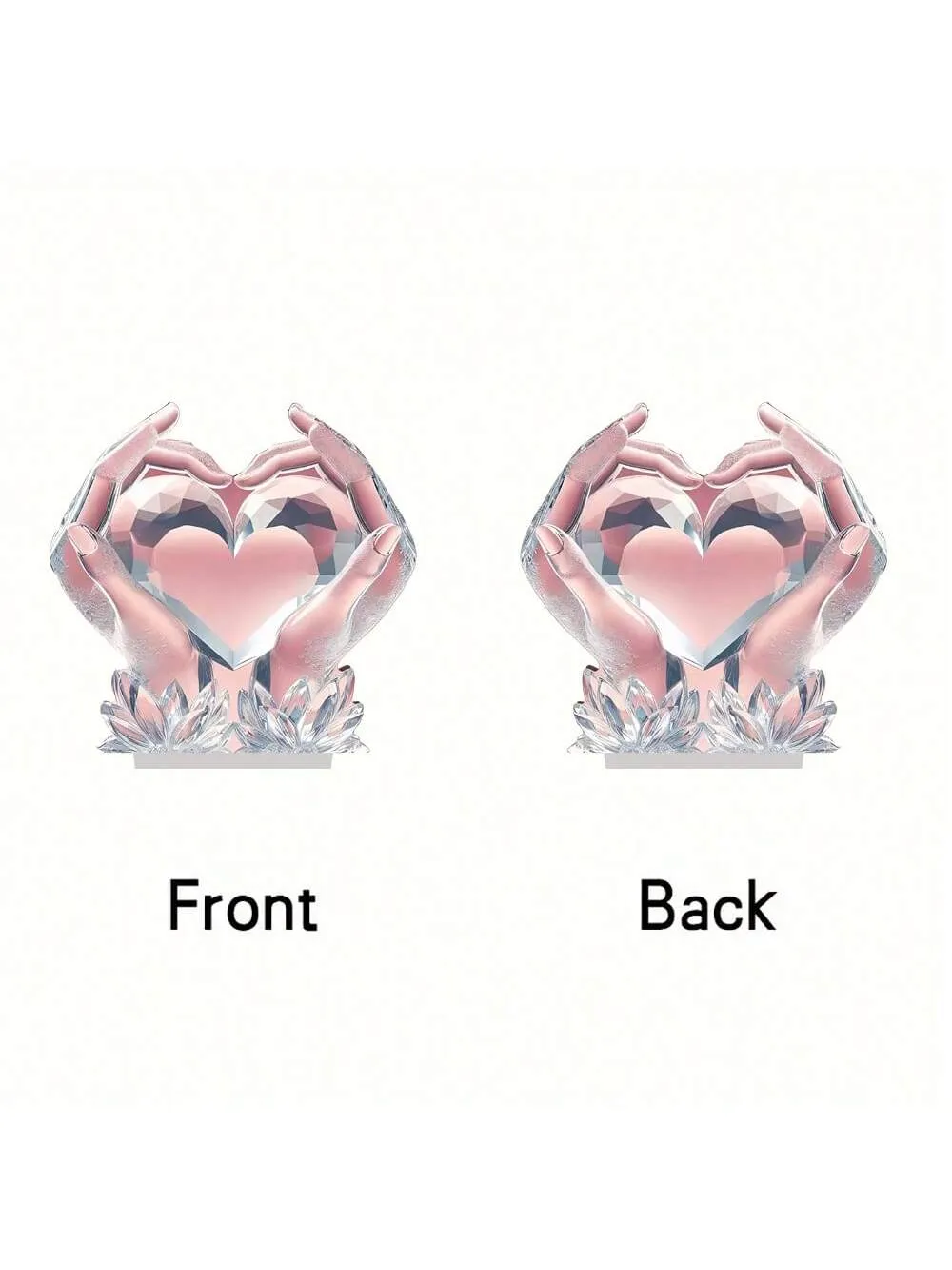 mini desktop decor|Romantic Valentine's Day Desktop Decoration Stand
