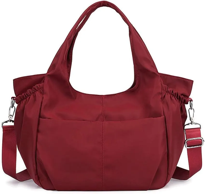 MINTEGRA Hobo Crossbody Bag for Women Nylon Waterproof Shoulder Bag Casual Purse Handbag