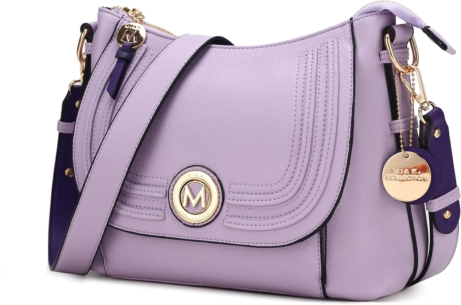 MKF Collection Crossbody Bag for Women, Shoulder Bag Lady Large Messenger Purse By Mia K